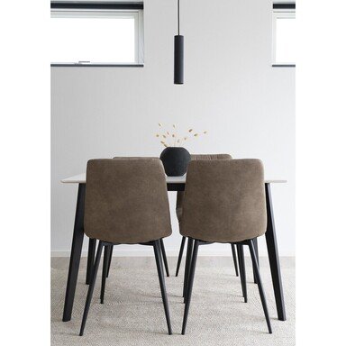 Impressionen zu House Nordic Esszimmerstuhl Middelfart Mikrofaser, Bild 5
