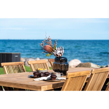 Impressionen zu House Nordic Volos Outdoor Esstisch Teak 240 cm, Bild 2