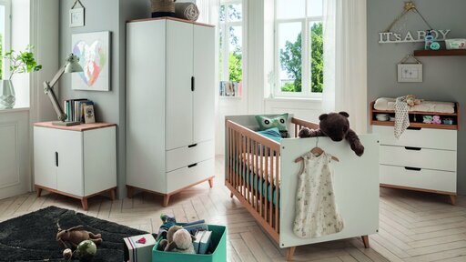 Impressionen zu Infansbaby Infanscolor Wickelaufsatz aus massiver geölter Buche, Bild 1