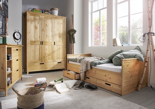 Impressionen zu INFANSKIDS Infans Einzelbett Solvita aus massiver Kiefer, Bild 4