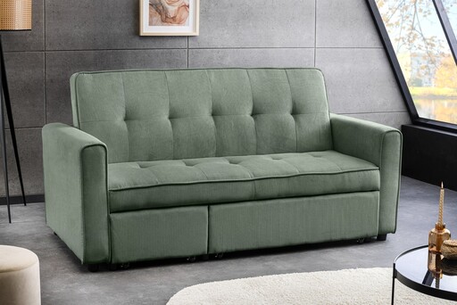 Impressionen zu Invicta Interior Schlafsofa Smart 180 cm 2-Sitzer Cord, Bild 3