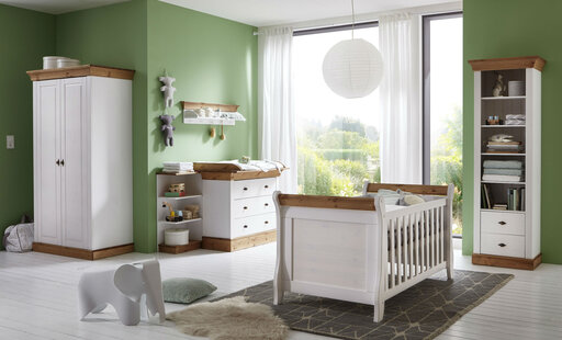 Impressionen zu Jumek Schrank Bergen Nordische Kiefer massiv, Bild 1