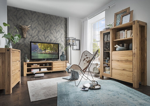 Impressionen zu TPT Highboard I Woodstock aus Eiche, Bild 3