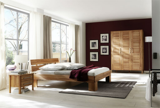 Impressionen zu Lars Olesen Schlafzimmer Bett aus Massivholz Modern Zen, Bild 2