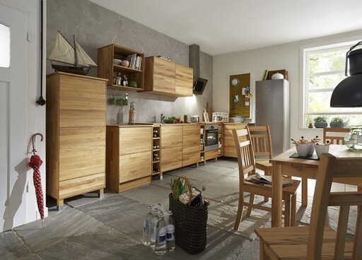 Impressionen zu TPT Hängeschrank mit 2 Holztüren, Bild 1