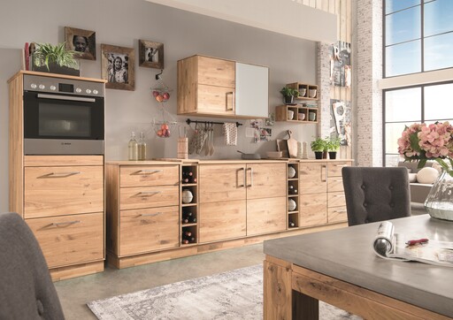 Impressionen zu TPT Küchen-Unterschrank mit Tür Massivholz, Bild 2