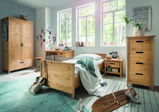 Impressionen zu INFANSKIDS Infans Einzelbett Solvita aus massiver Kiefer, Bild 1