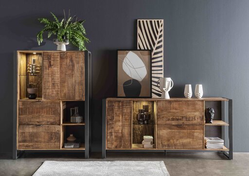 Impressionen zu Wohnglücklich Sideboard I Cayro mit Beleuchtung, Bild 1