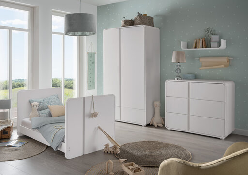 Impressionen zu Infansbaby Umbauset zum Juniorbett Maxi weiß lackiert, Bild 1