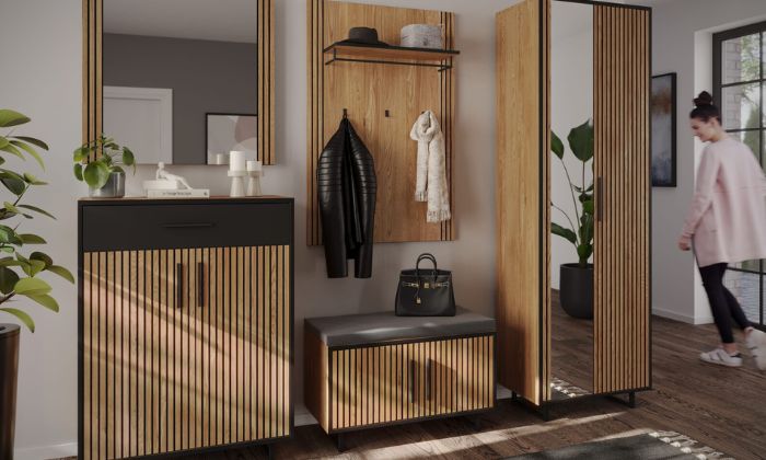 Akustikpanell Garderobe Bella