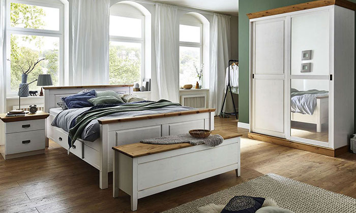 Schlafzimmer Bergen Kiefer Massiv