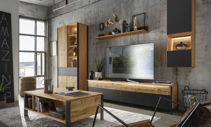TPT Wohnzimmer Boston Wildeiche