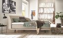 Boxspringbett Alvaro Khaki 140x200 cm