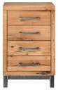 Flur Kommode Brest mit 4 Schüben 50 x 79 x 38 cm, Wildeiche