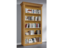 Bücherregal Bergen Landhausstil 108x202x37,6 cm, komplett gelaugt geölt