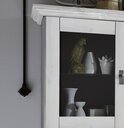 Buffetschrank Landhaus Fjord 171,3x202,1x48cm, komplett weiß
