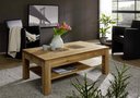 Couchtisch Arvika aus massiver Wildeiche 118 x 45 x 70 cm