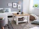 Couchtisch Viborg I 75 x 75 x 45 cm, weiß