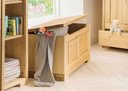 Infans Deckeltruhe Vita aus massiver Kiefer 120 x 43 x 45 cm, gebeizt/geölt