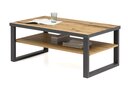 Alteiche Janne Couchtisch Couchtisch mit Ablage, 115 x 65 x 46 cm