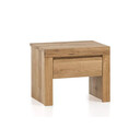 Balkenbett Futonbett Heinrich Eiche Rustikal Nachtkommode 50 x 37 x 41 cm