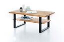 Eiche Tina Couchtisch 115 x 65 x 46 cm