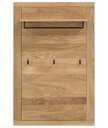 Eiche Greta Garderobe Garderobenpaneel mit Hutablage 80 x 120 x 28 cm