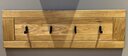 Eiche Greta Garderobe Hakenleiste 80 x 25 x 2 cm