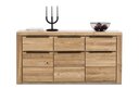 Eiche Greta Sideboard 3 Holztüren, 3 Schubkästen, B 160 x H 80 x T 40 cm