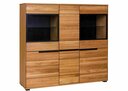 Eiche Lola Wohnzimmer Highboard 163 x 147 x 41 cm