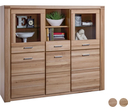 Elfo Highboard TABEA 155 x 140 x 40 cm, Kernbuche
