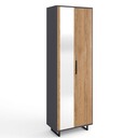 Stella Dielenschrank aus Eiche B70 x H197 x T40 cm