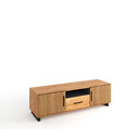 TV-Kommode mit Schubkasten Paula Akustikpaneel 164,5 x 45 x 55 cm