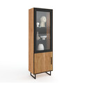 Dielenschrank Bella Akustikpaneel Look 70 x 40 x 197 cm