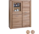 Elfo Vitrine TABEA 110x140cm 110 x 140 x 40 cm, Kernbuche