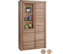 Elfo Vitrine TABEA 110x200cm 110 x 200 x 40 cm, Kernbuche