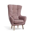 Polstersessel Arti 80 x 91 x 105 cm, Rose
