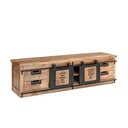 TV-Schrank Mark aus Mangoholz B180 x H50 x T45 cm, Mangoholz