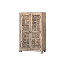 Unikatschrank VIENNA B80 x H135 x T40 cm, Braun