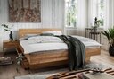 Bett Oppdal IV aus Wildeiche 140 x 200 cm