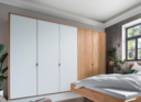Kleiderschrank Skive II aus Wildeiche B 305 x T 60 x H 216 cm
