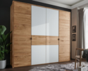 Kleiderschrank Skive III aus Wildeiche B 245 x T 60 x H 216