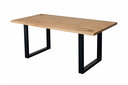 Esstisch Skarby aus massiver Wildeiche 160 x 75 x 90 cm