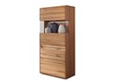 Highboard I Ella geölt 63 x 43.5 x 152 cm, Wildeiche, links