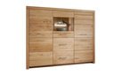 Highboard III Aborg aus massiver Wildeiche 170,4 x 141,2 x 40 cm