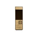 Highboard Vejers I, Wildeiche Massiv, Hirnholz 60 x 40 x 152 cm, Türanschlag links