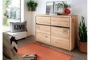 Sideboard I Skarby aus massiver Wildeiche 120 x 85 x 40 cm