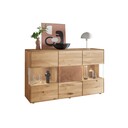 Sideboard II Herning Wildeiche mit Hirnholz Maserung 150 x 40 x 89 cm