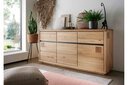 Sideboard II Skarby aus massiver Wildeiche 175 x 85 x 45 cm