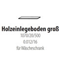 Skandic Kleiderschrank Zubehör Holzeinlegeboden groß für Wäscheschrank, B/H/T: 107/2/50